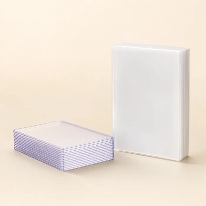 Combo pack of 25 toploaders with 100 penny sleeves