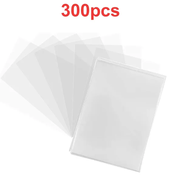 Pack of 300 clear soft penny sleeves for MTG cards